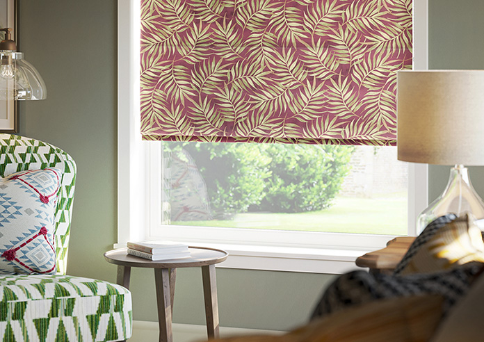 Goa, Vermillion - Roman Blind - Image 5